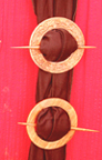 CURTAIN TIEBACKS WOODEN (3)