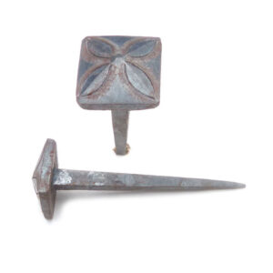 Decorative Nail Heads Hand Forged Iron Clavos - 25x25x50mm