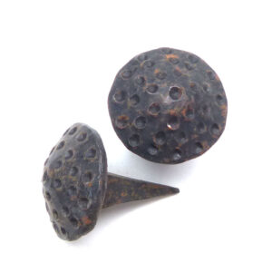 Decorative Nail Heads Anvil Iron Hand Forged Ancient Clavos for Doors (25mm)