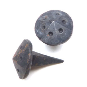 Decorative Nail Heads Traditional Anvil Clavos Hand Forged Iron (25mm)