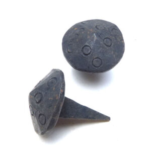 Decorative Nail Heads Handmade Clavos Forged Iron Rings - 28mm