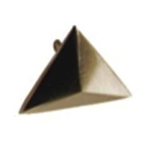 Decorative Nail Heads Brass Triangle Domes (38mm)