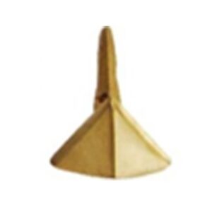 Decorative Nail Heads Brass Triangle Domes (25mm)
