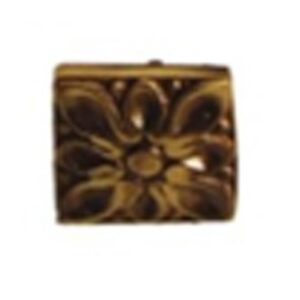 Decorative Nail Heads Brass Square flower Domes (25mm)