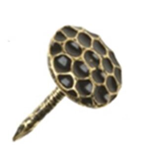 Decorative Nail Heads Brass decorative door studs  (20mm 15mm pin)